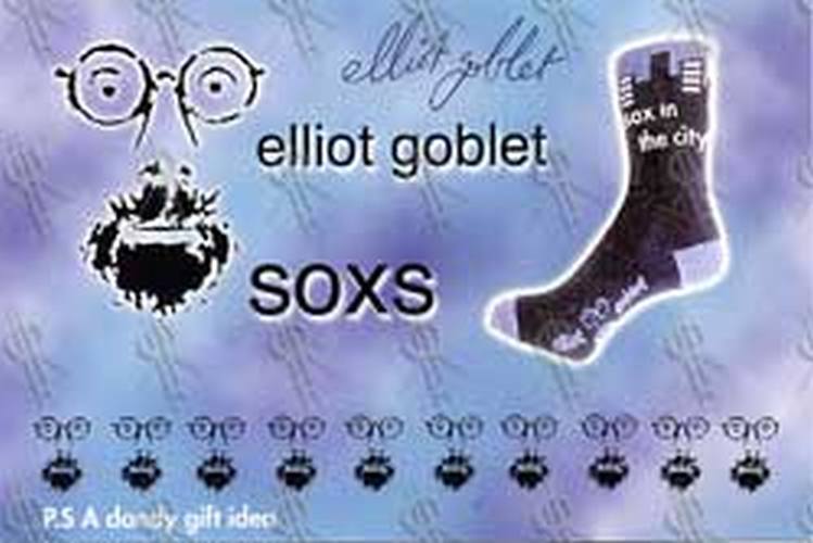 GOBLET-- ELLIOT - &#39;Soxs&#39; Promo Postcard - 1