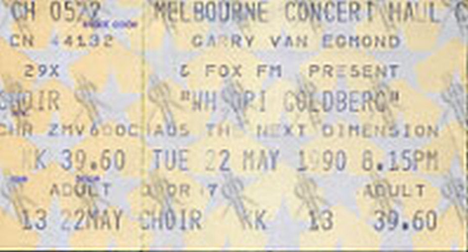 GOLDBERG-- WHOOPI - Melbourne Concert Hall