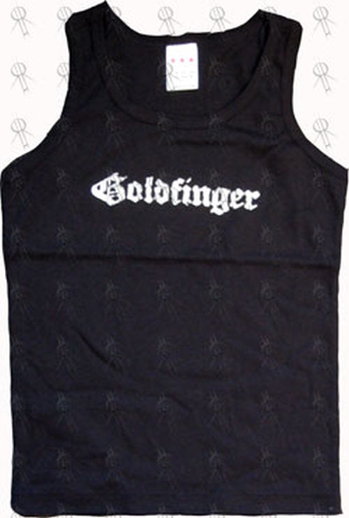 GOLDFINGER - Black Girls&#39; Singlet - 1