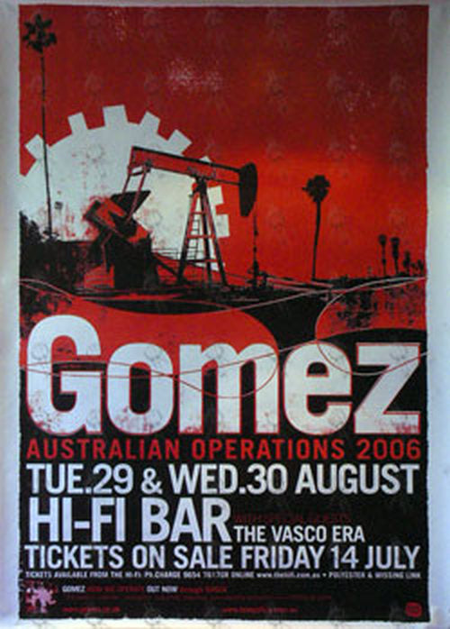GOMEZ - Hi-Fi Bar