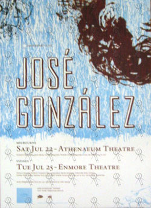 GONZALEZ-- JOSE - 2006 Australian East Coast Tour Poster - 1