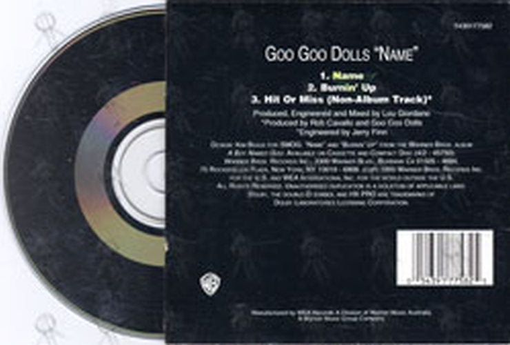 GOO GOO DOLLS-- THE - Name - 2