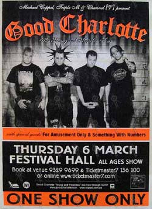 GOOD CHARLOTTE - &#39;Festival Hall