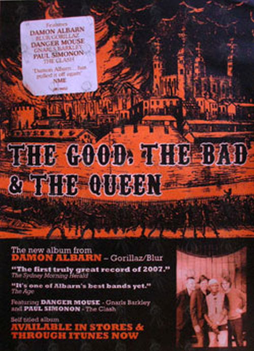 GOOD-- THE BAD AND THE QUEEN-- THE - 'The Good