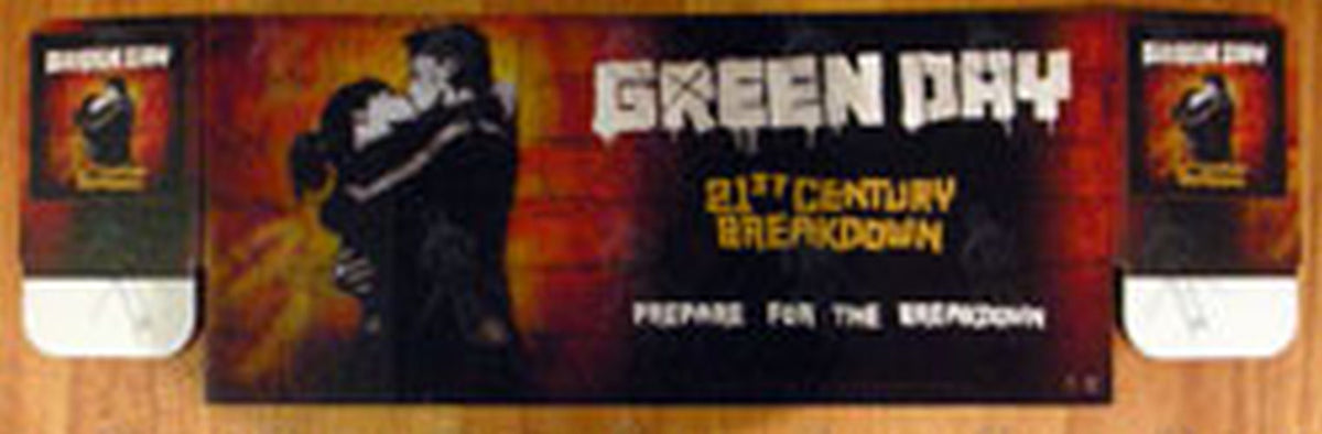 GREEN DAY - &#39;21st Century Breakdown&#39; CD Dump Bin Display - 1