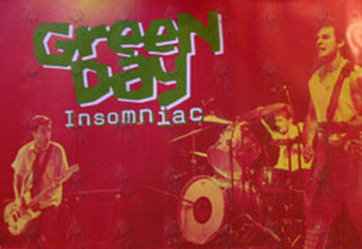 GREEN DAY - 'Insomniac' Live Promo Poster - 1