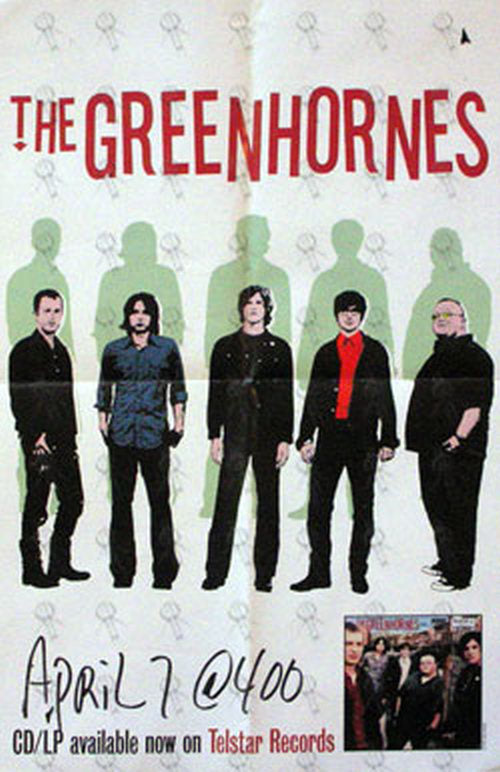 GREENHORNES-- THE - April 7 @ 400 Show Poster - 1