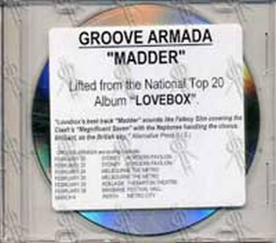 GROOVE ARMADA - Madder - 1