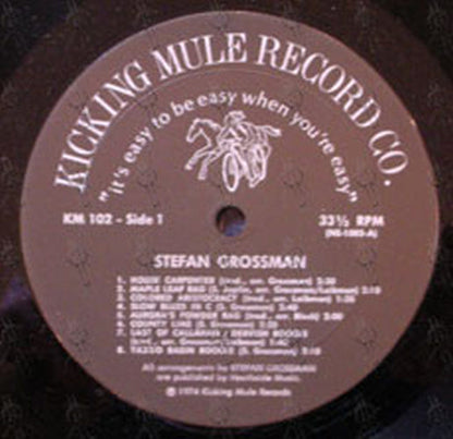 GROSSMAN-- STEFAN - Yazoo Basin Boogie - 3
