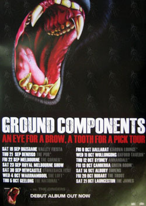GROUND COMPONENTS - &#39;An Eye For A Brow
