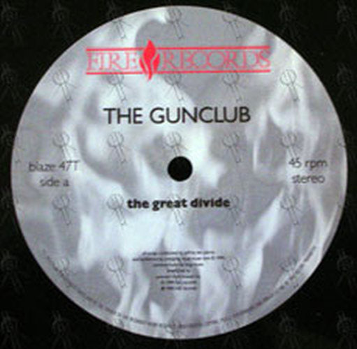 GUN CLUB-- THE - The Great Divide - 3