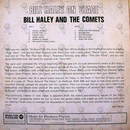 HALEY-- BILL & THE COMETS - Bill Haley On Stage - 2