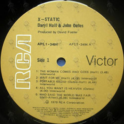 HALL-- DARYL - X-Static - 3