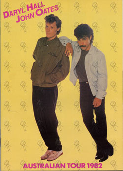 HALL &amp; OATES - 1992 Australian Tour Program - 1