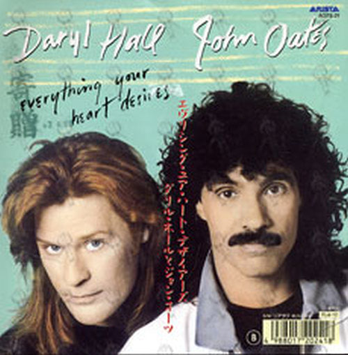 HALL &amp; OATES - Everything Your Heart Desires - 1