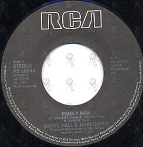 HALL &amp; OATES - Family Man / One One One - 3