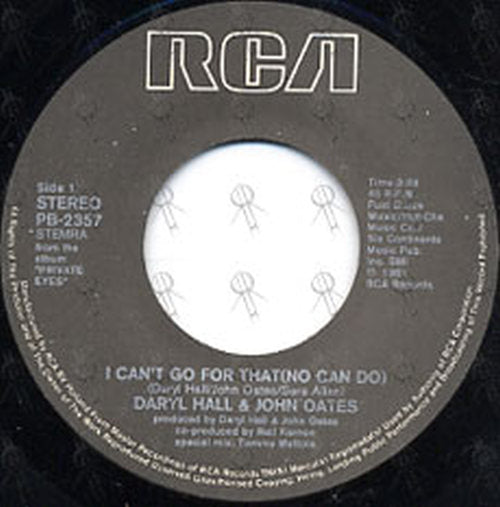 HALL &amp; OATES - I Can&#39;t Go For That (No Can Do) - 3