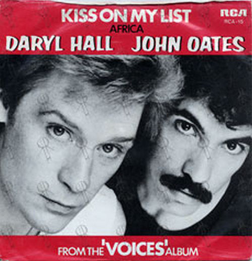 HALL & OATES - Kiss On My List - 1