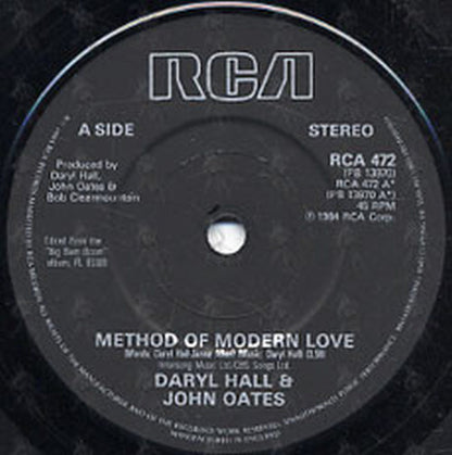 HALL & OATES - Method Of Modern Love - 3