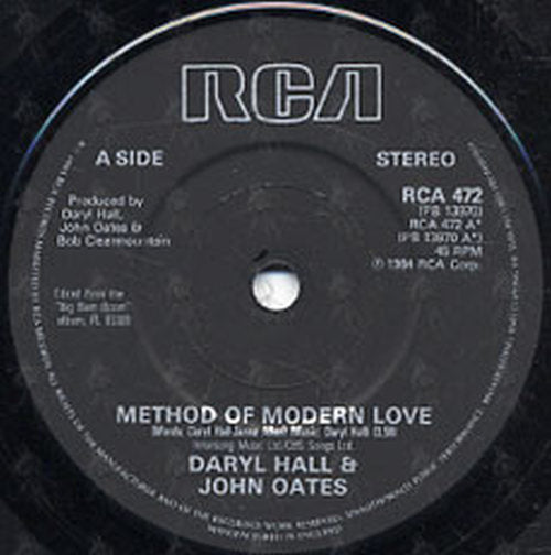 HALL &amp; OATES - Method Of Modern Love - 3