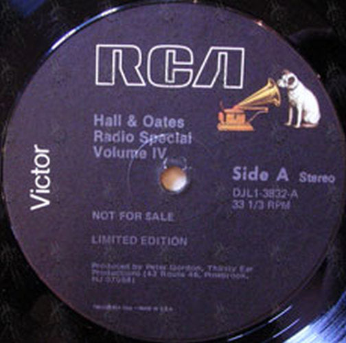 HALL &amp; OATES - RCA Special Radio Series - 3