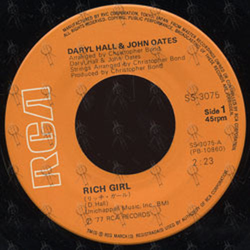 HALL &amp; OATES - Rich Girl - 3