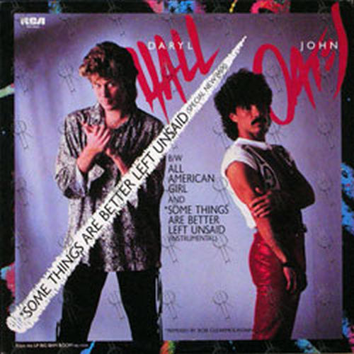 HALL &amp; OATES - Some Things Are Better Left Unsaid - 1