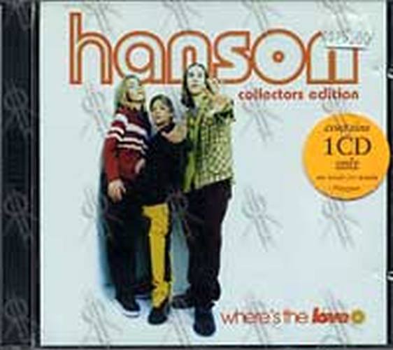 HANSON - Where's The Love (Collectors Edition CD 1) - 1