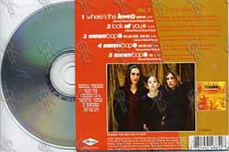 HANSON - Where&#39;s The Love (Part 2 of a 2CD Set) - 2
