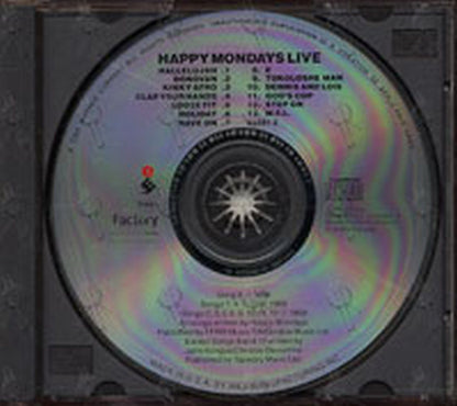 HAPPY MONDAYS - Live - 3