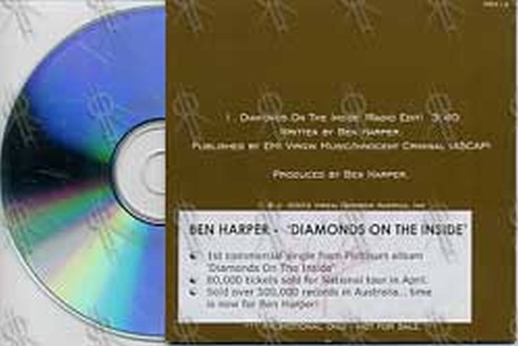 HARPER-- BEN - Diamonds On The Inside - 2