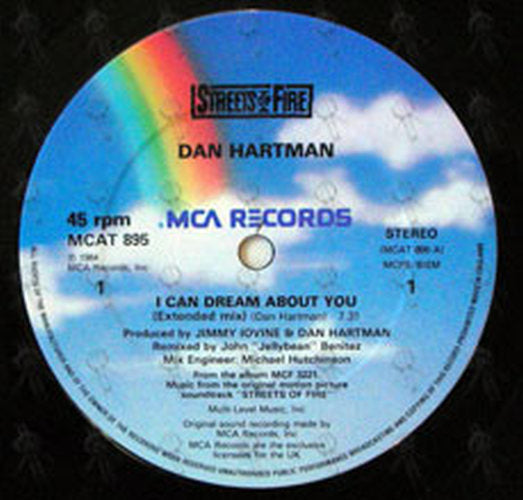 HARTMAN-- DAN - I Can Dream About You - 3