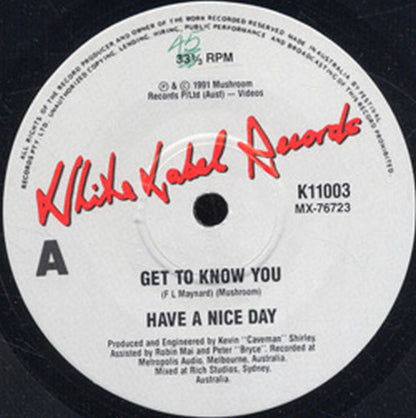 HAVE A NICE DAY - Get To Know You - 3