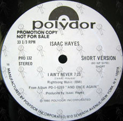 HAYES-- ISAAC - I Ain't Never - 3
