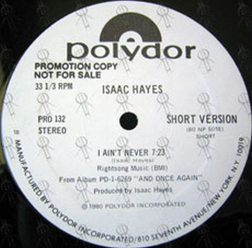 HAYES-- ISAAC - I Ain't Never - 3