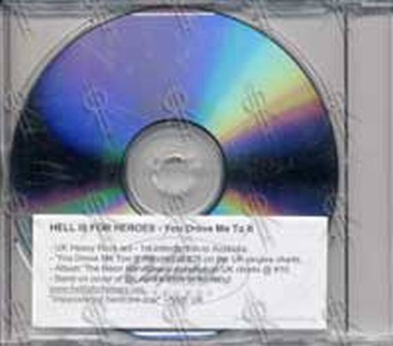 HELL IS FOR HEROES - You Drove Me To It - 2
