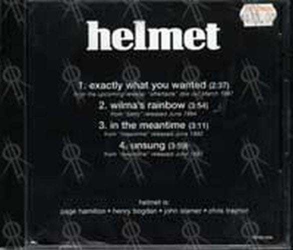 HELMET - 4 Track Sampler - 1