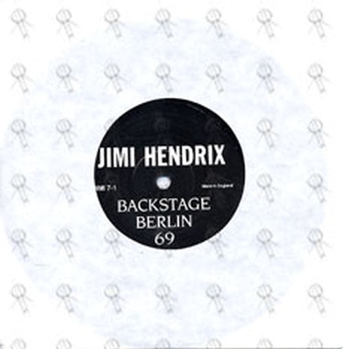 HENDRIX-- JIMI - Backstage Berlin 69 - 1