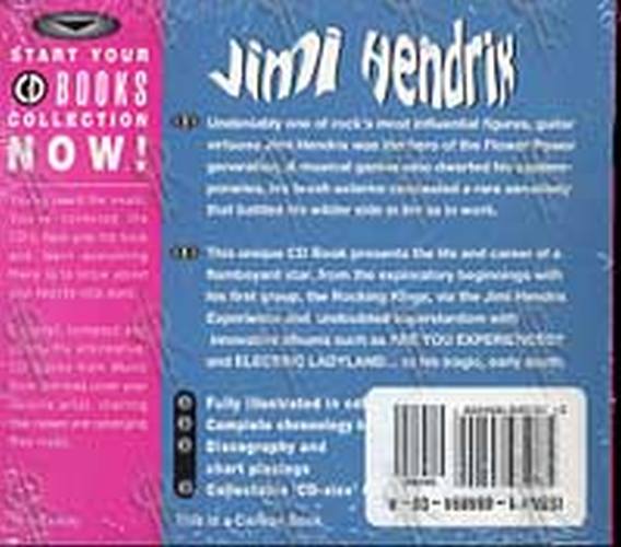 HENDRIX-- JIMI - CD Book - 2