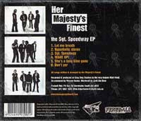 HER MAJESTY'S FINEST - The Sgt. Speedway EP - 2