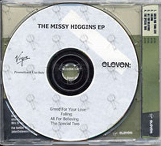 HIGGINS-- MISSY - The Missy Higgins EP - 2