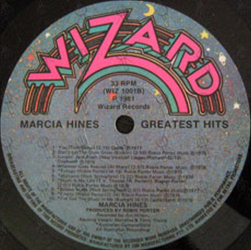 HINES-- MARCIA - Greatest Hits - 3