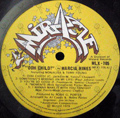 HINES-- MARCIA - Ooh Child - 3