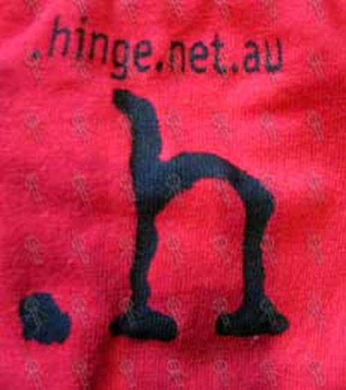 HINGE - Red &#39;.h&#39; Logo G-String - 3