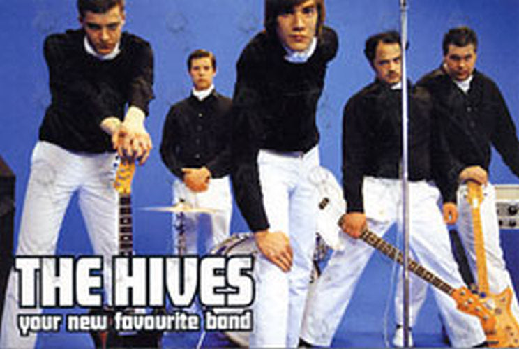HIVES-- THE - &#39;Your New Favourite Band&#39; Album Promo Postcard - 1