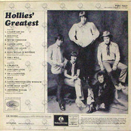 HOLLIES-- THE - Greatest - 2