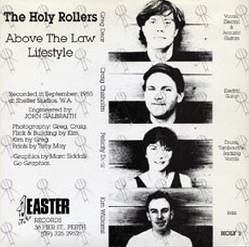 HOLY ROLLERS-- THE - Above The Law/Lifestyle - 2