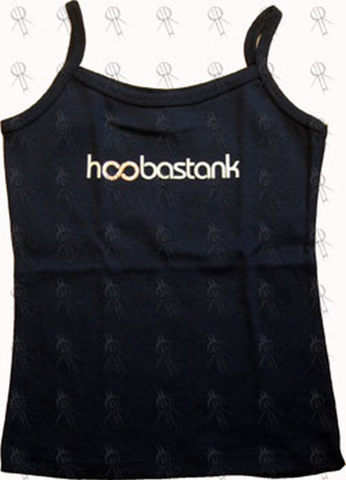 HOOBASTANK - Black Glitter Logo Girls&#39; Singlet - 1