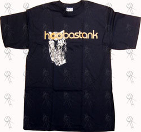HOOBASTANK - Black &#39;Owl&#39; Image T-Shirt - 1