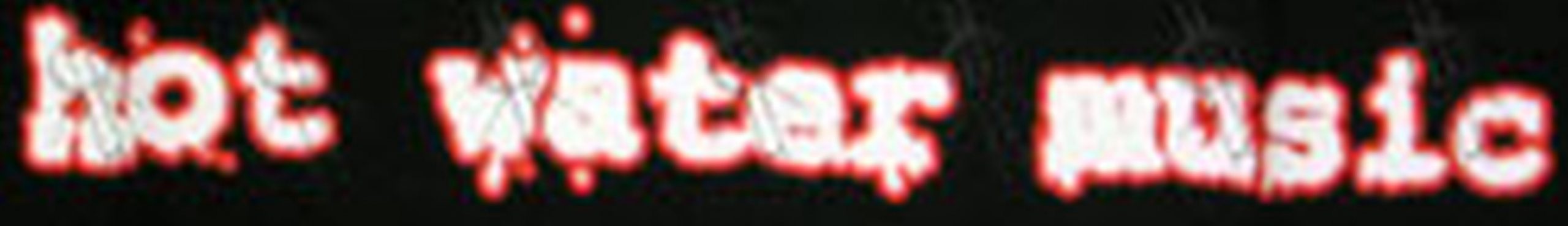 HOT WATER MUSIC - Black Logo T-Shirt - 2